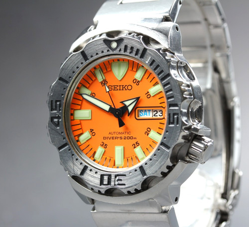 Mint seiko orange monster - seiko,