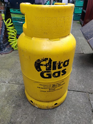 Alta butane gas bottle empty - gas,