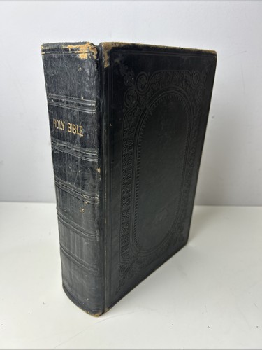Antique the holy bible old - the,