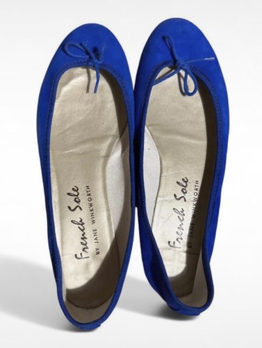 French sole blue ballet - blue, flats