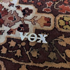 Vintage 1960s Vox AC30 Gold Yellow Badge Logo Original Amplifier Spares Parts