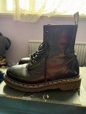 Martens black leather - martens,