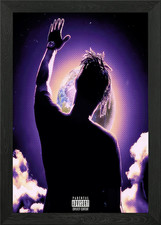 Juice wrld rapper rap Framed