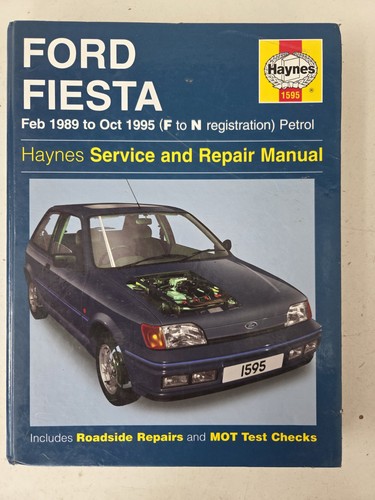 Ford fiesta mk3 haynes manual - ford,
