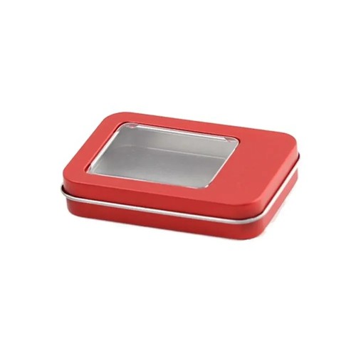 Small metal tin - tin, storage