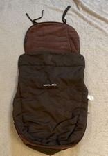 Used maclaren footmuff brown - footmuff,