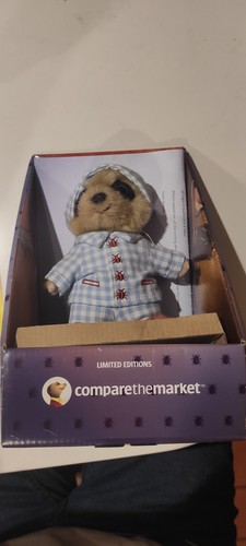 Sleepy oleg meerkat toy boxed - sleepy,