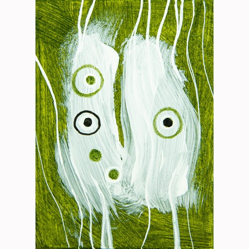 Original painting aceo - original,