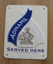 ADMANS BREWERY ALUMINIUM SIGN