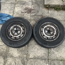 X2 Pair 15 inch FIAT DUCATO, RELAY, BOXER STEEL WHEELS 215 70 15CP 5mm