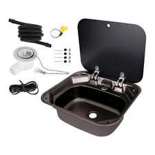 RV Sink with Cover RV or Boat