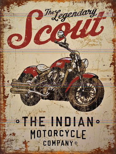 Indian motorcycle scout theme - motorcycle,