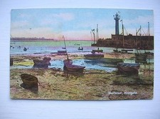 Margate Harbour postcard. (1912 - Shurey's - Smart Novels etc)