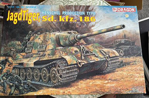 Dragon jagdtiger kfz - dragon, sd.kfz.186