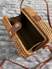 Vintage Boho Rattan or Wicker