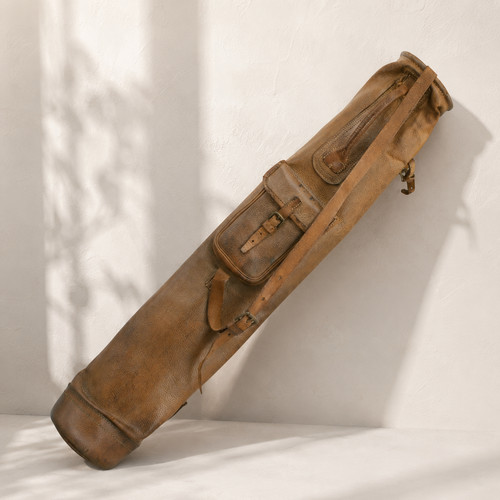 Vintage leather pencil golf - leather,