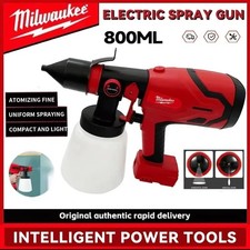 Milwaukee 800ML Cordless Electric Spray Gun High Power Paint,Sprayer Coating