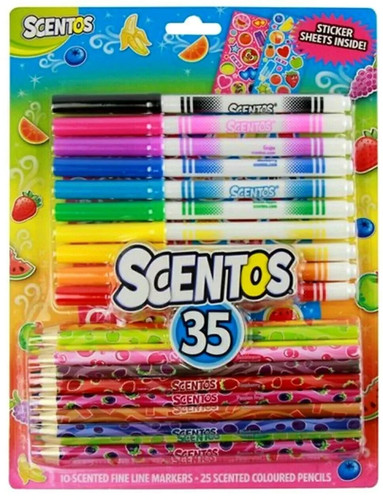 Scentos stationery pens - ,