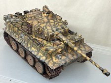 German Tiger 1 tank, 1/16 built & finished for display, fine, airbrushed