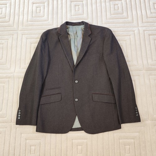 Linea mens dark brown tailored - brown,