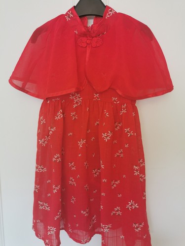 Chinese girl dress red - chinese,