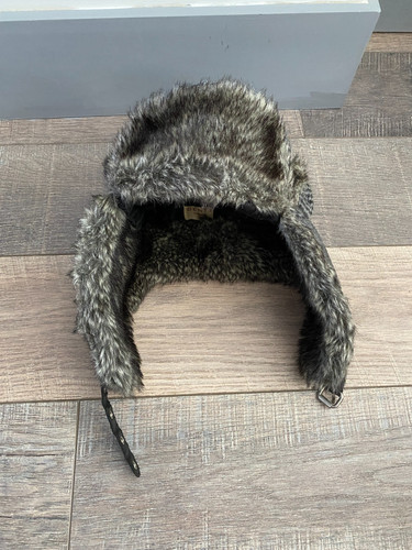 Dents grey checked trapper hat - dents,