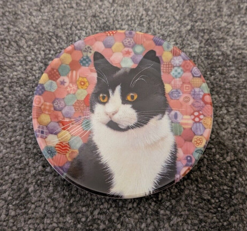 Ivory cats miniature plate