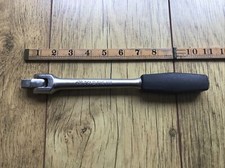 vintage 10” Long King Dick Breaker Bar With 1/2" Drive.