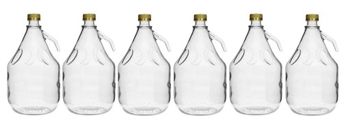Glass demijohn with screw - glass,