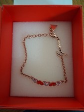 Rose gold-tone chain bracelet