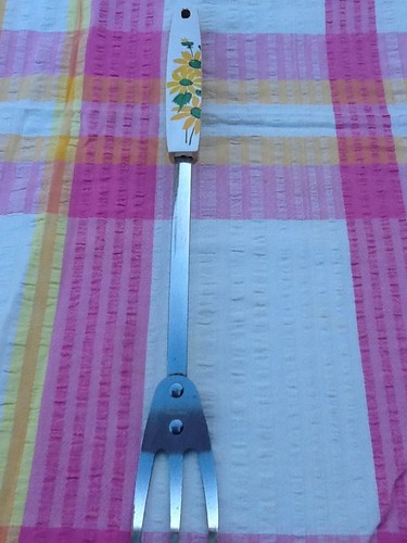 Vintage carving fork skyline - vintage,