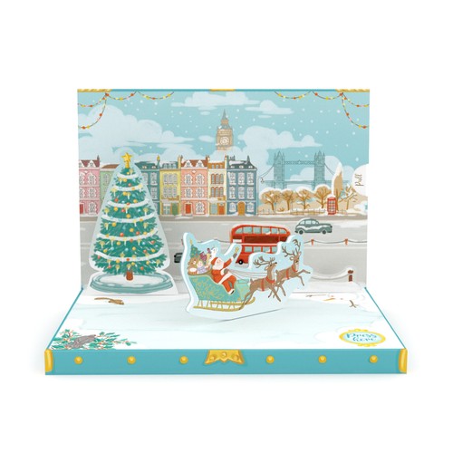 Christmas london music box - christmas,