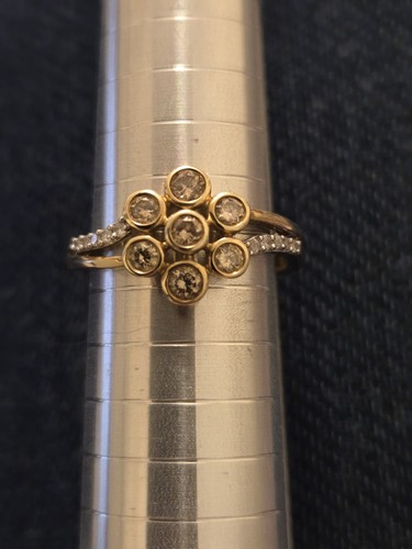 Gold champagne - 1/2, ct