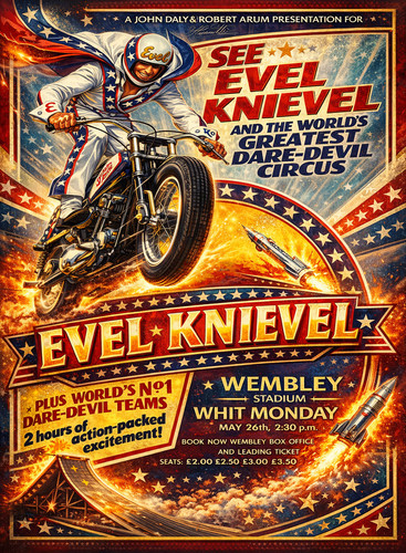 See evel knievel - see, vintage