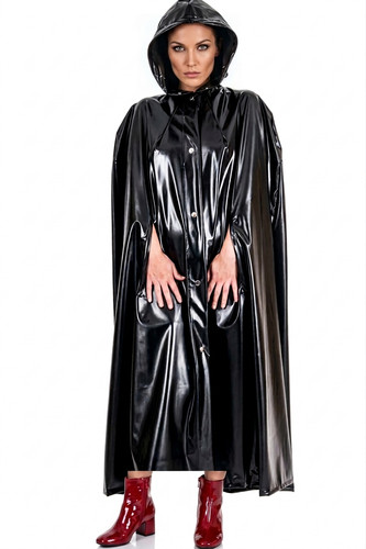 Handmade vinyl rain cape - handmade,