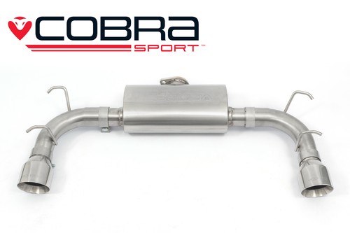 Cobra rear exhaust - 2.5",