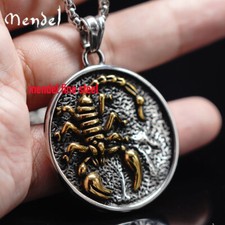 MENDEL Gold Plated Mens Zodiac