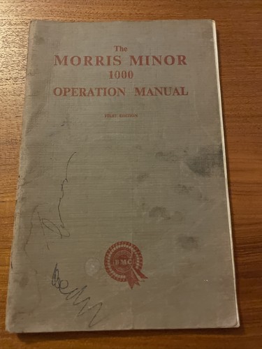 The morris minor 1000 - the,