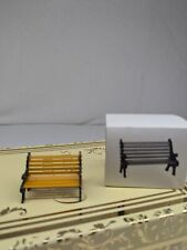 Department 56 Village Accessories Wrought Iron Park Bench #52302
