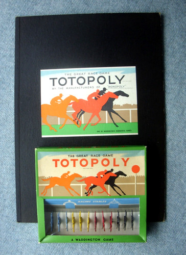 Waddingtons totopoly board - waddingtons,