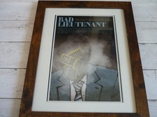 14x11 framed poster cinema screening bad lieutenant port of call new orleans