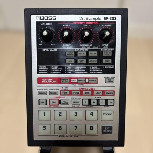 Boss sample 303 sampler - boss, sp-303