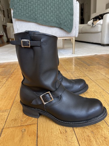 Vintage frye black - black, engineer