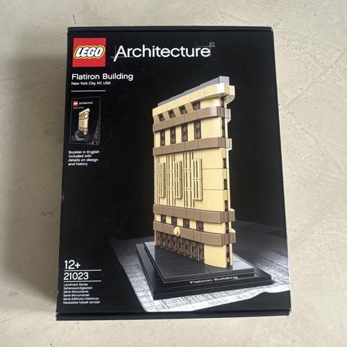 Lego architecture flatiron - lego,