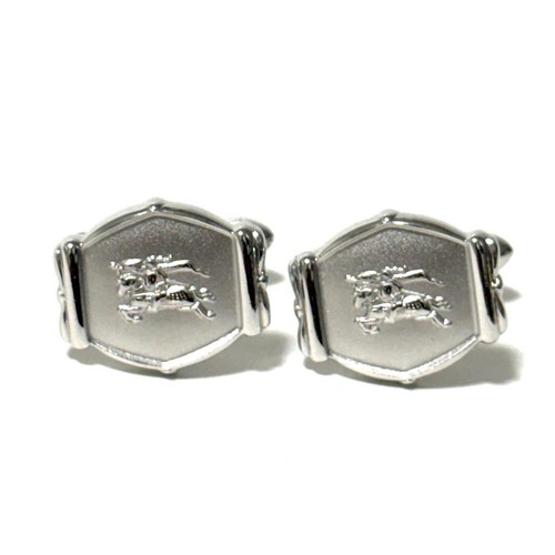 Burberry silver horse logo - silver,