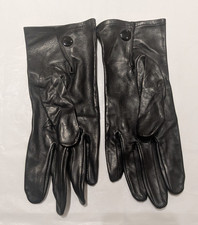 Genuine Navy, Army & RAF Issue Black Parade Dress Leather  Gloves Officer's NCO