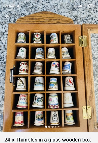 Thimbles assorted with display - thimbles,