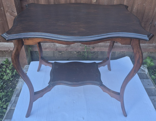 Antique mahogany hall console - antique,