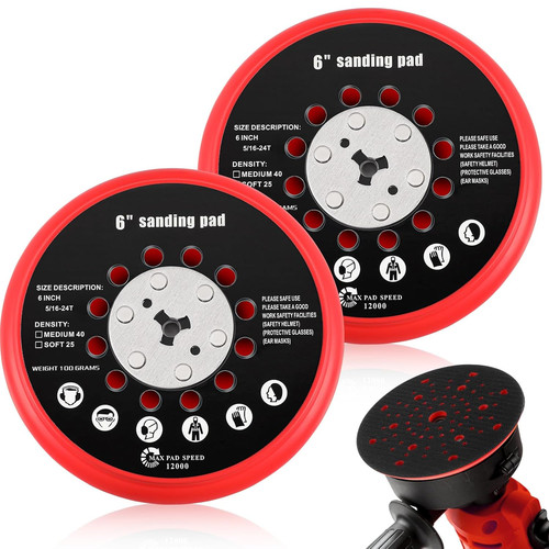 Inch replacement sander pad - 6,