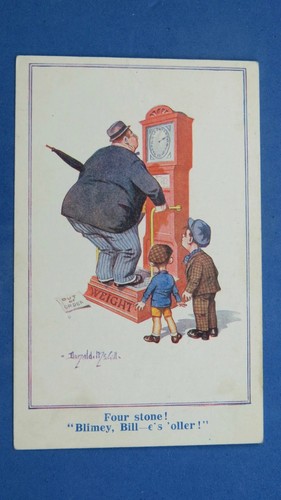 Donald mcgill comic postcard - comic,